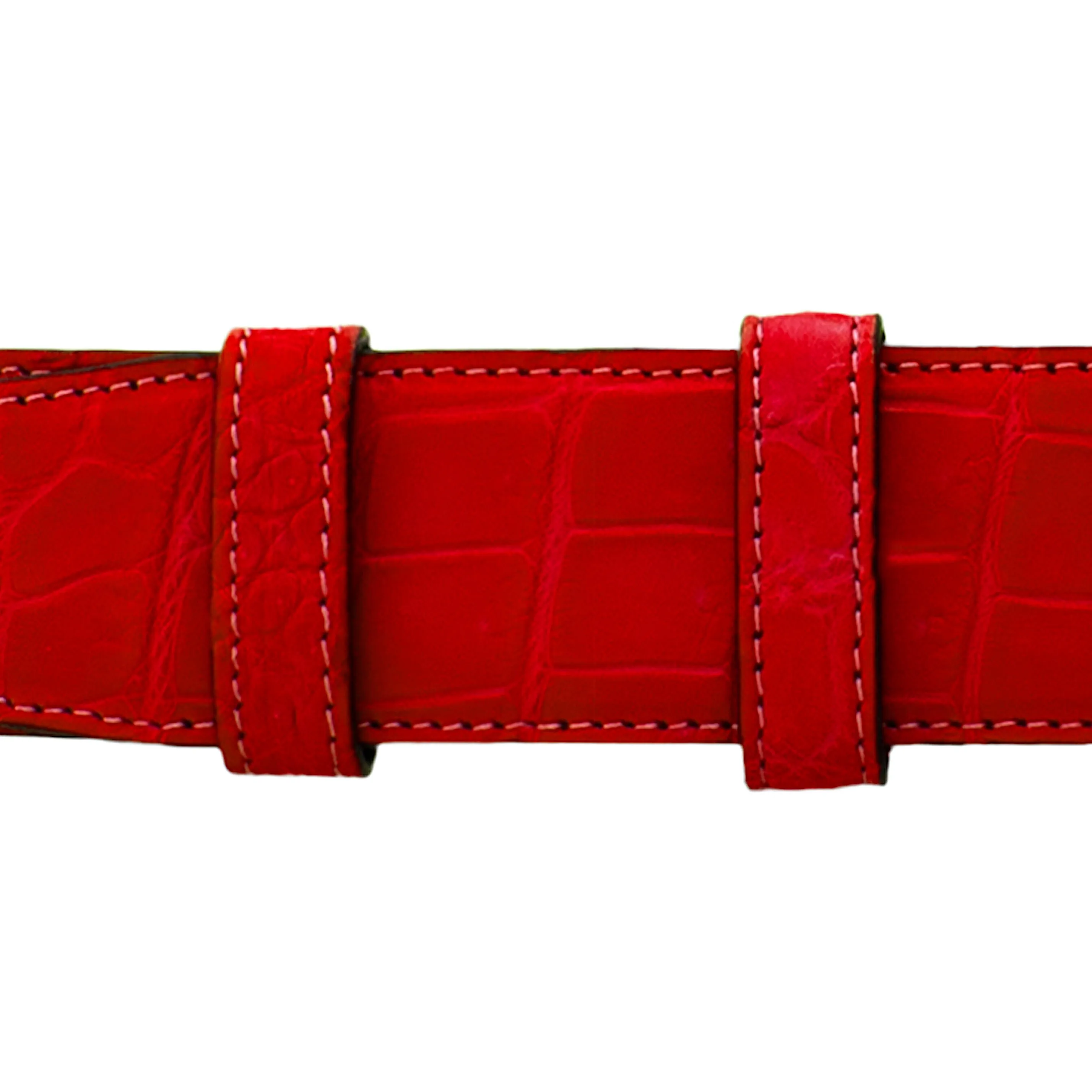 1 1/2" Candy Seasonal Belt with Winston Dress Buckle in Matt Nickel