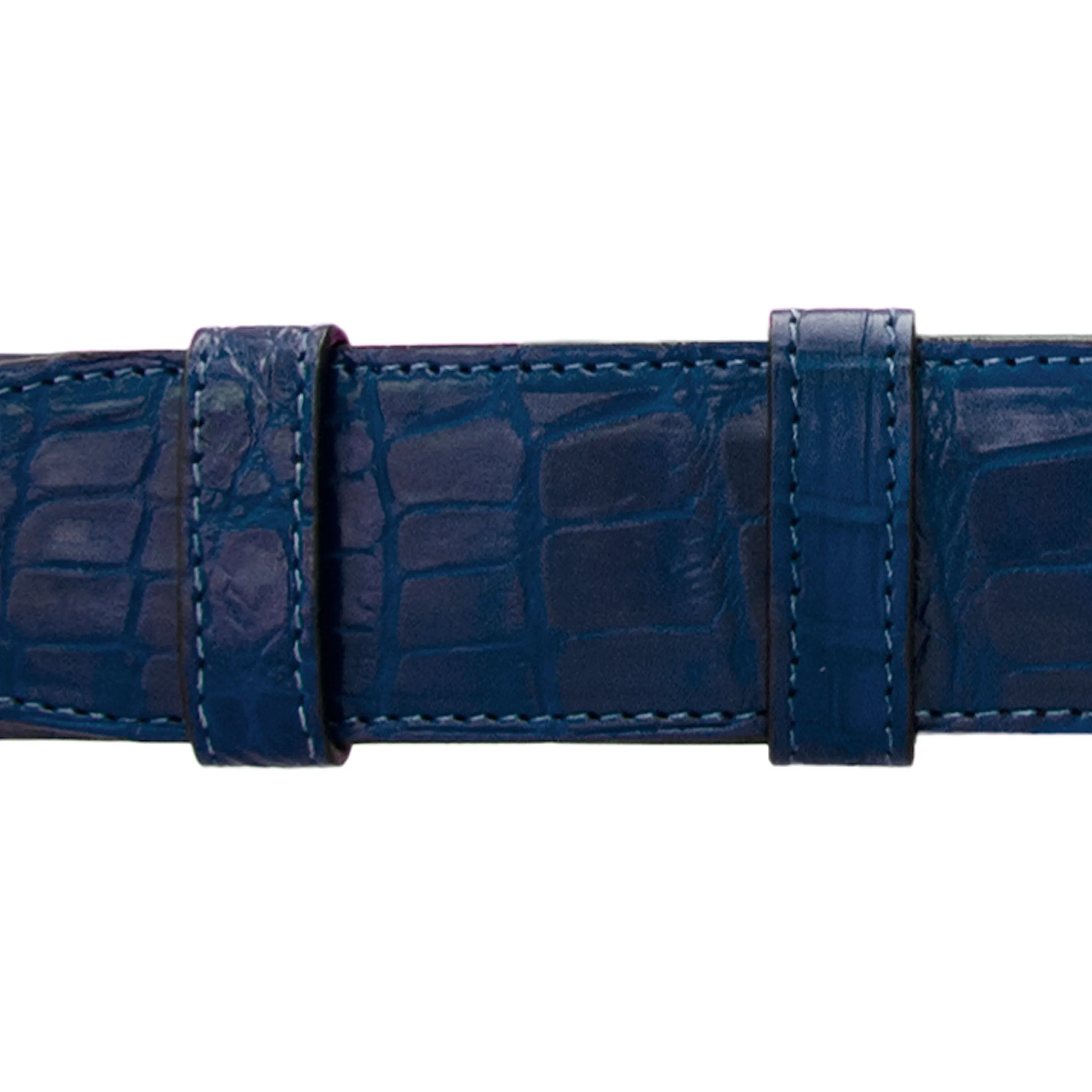 1 1/2" Royal Seasonal Belt with Oxford Cocktail Buckle in Brass