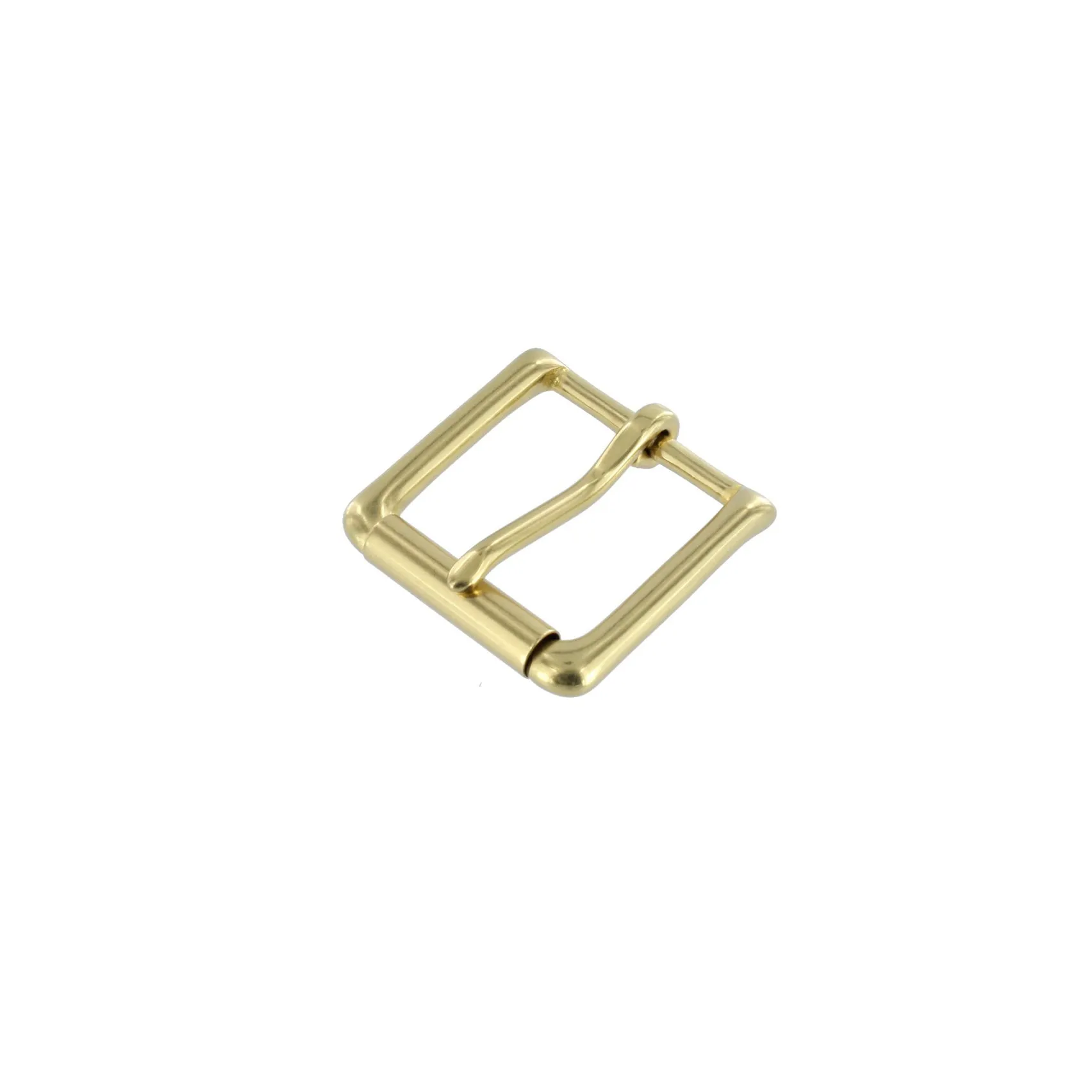 1 1/4" Canary Seasonal Belt with Austin Casual Buckle in Brass