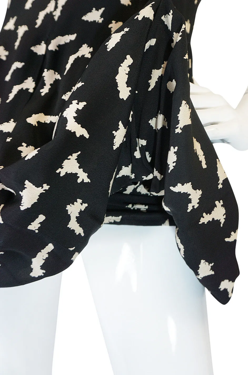 1980s Multi-Length Genny Puffed Bubble Skirt Dress