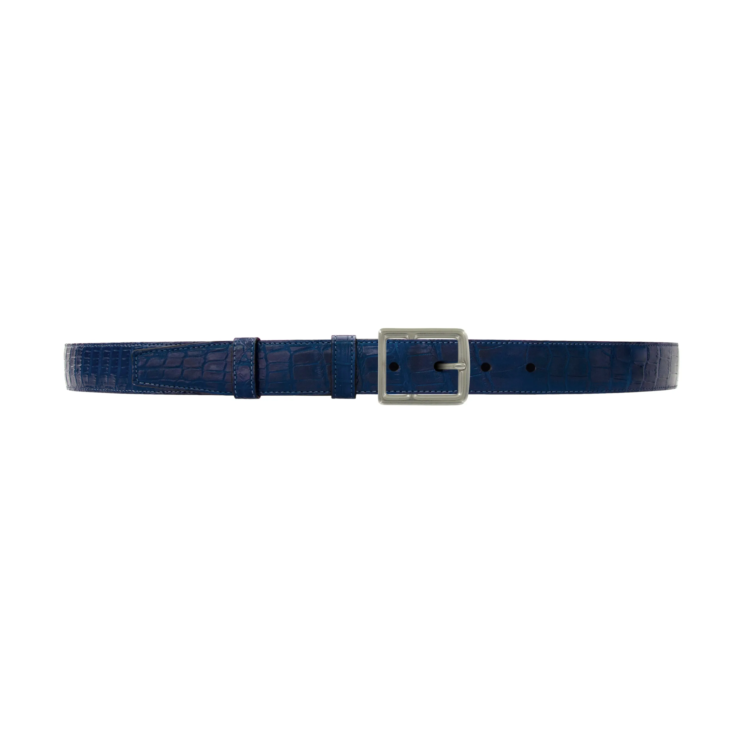 1" Royal Seasonal Belt with Crawford Casual Buckle in Matt Nickel