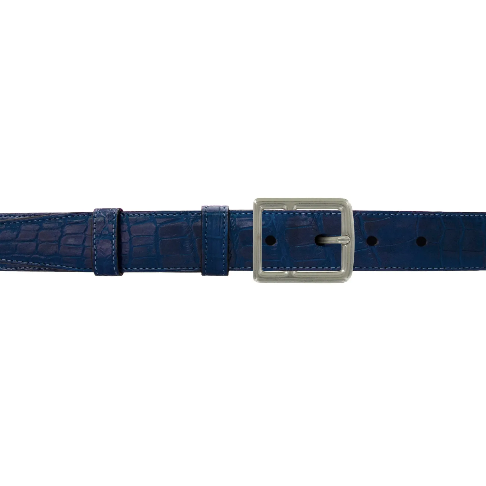 1" Royal Seasonal Belt with Crawford Casual Buckle in Matt Nickel