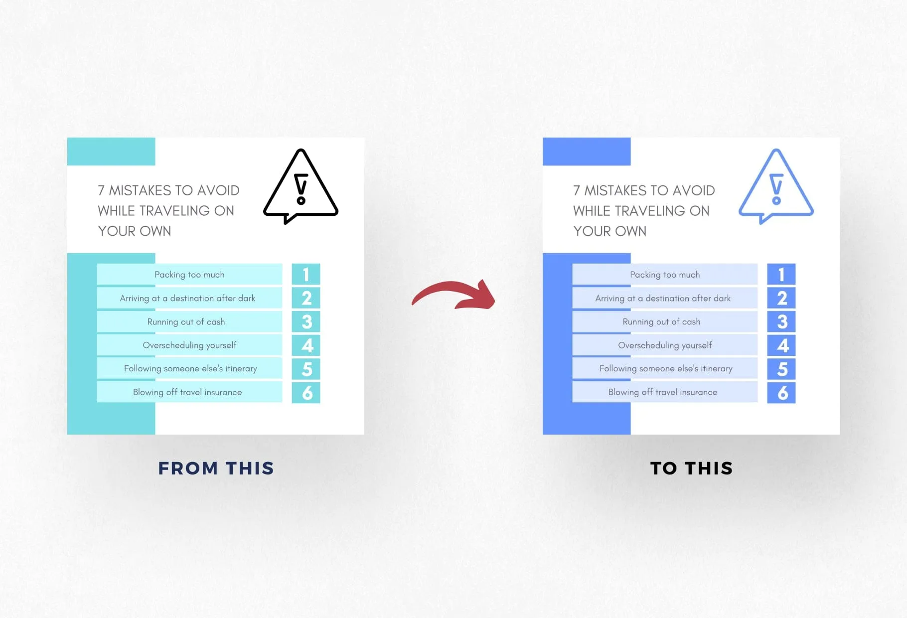 20 Travel Infographics Instagram Post Canva Templates