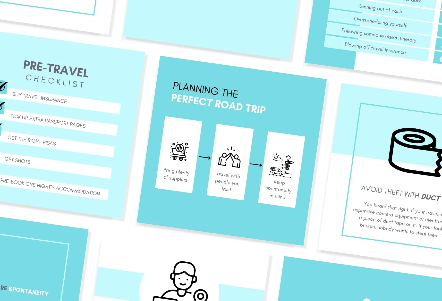 20 Travel Infographics Instagram Post Canva Templates