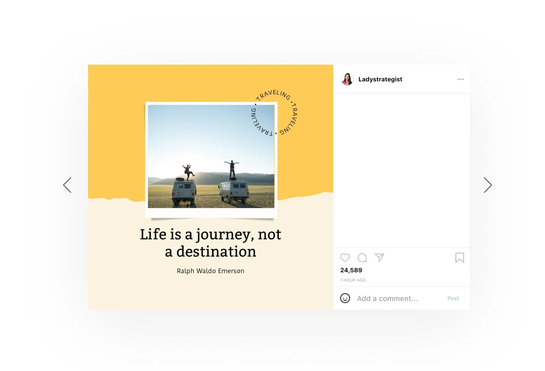 30 Travel Instagram Post Canva Templates V3
