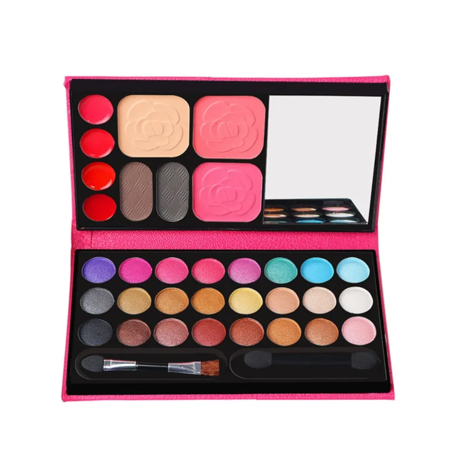 33-Color Leather Makeup Eyeshadow Palette
