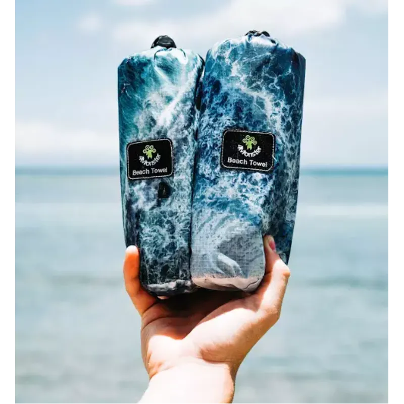 4Monster - Ocean Series  Microfiber Beach Towel  (80X160 CM)