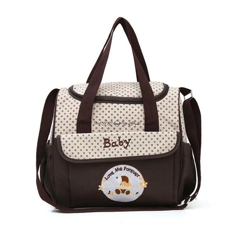 5 Piece MOTOHOOD Baby Changing Bag Set