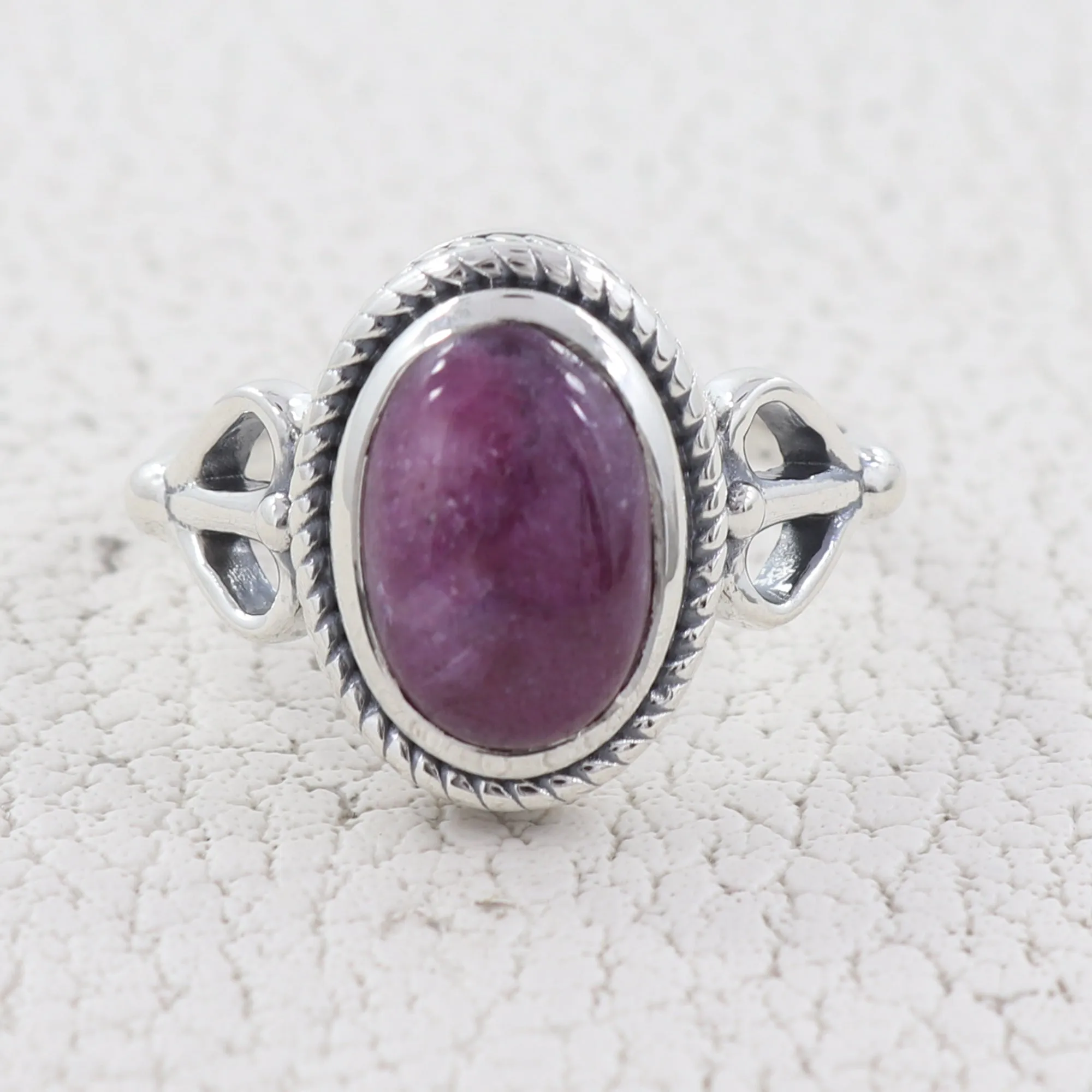 925 Sterling Silver Larimar Designer Ring