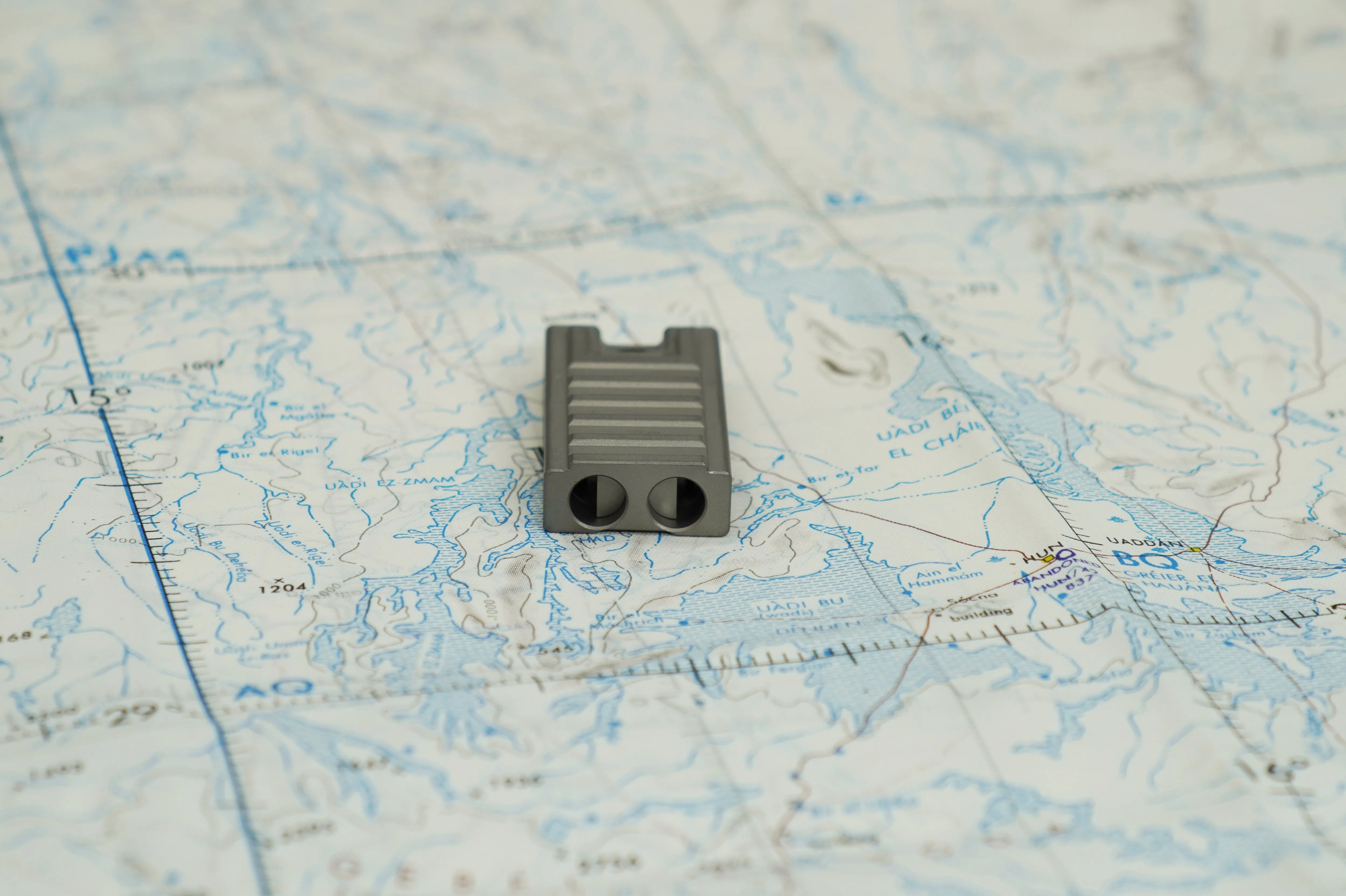 Abrams Unibody Titanium Whistle