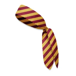Academy Gold/Maroon - Hair Scarf