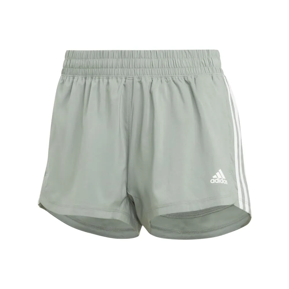 Adidas Womens Pacer 3-Stripes Woven Shorts