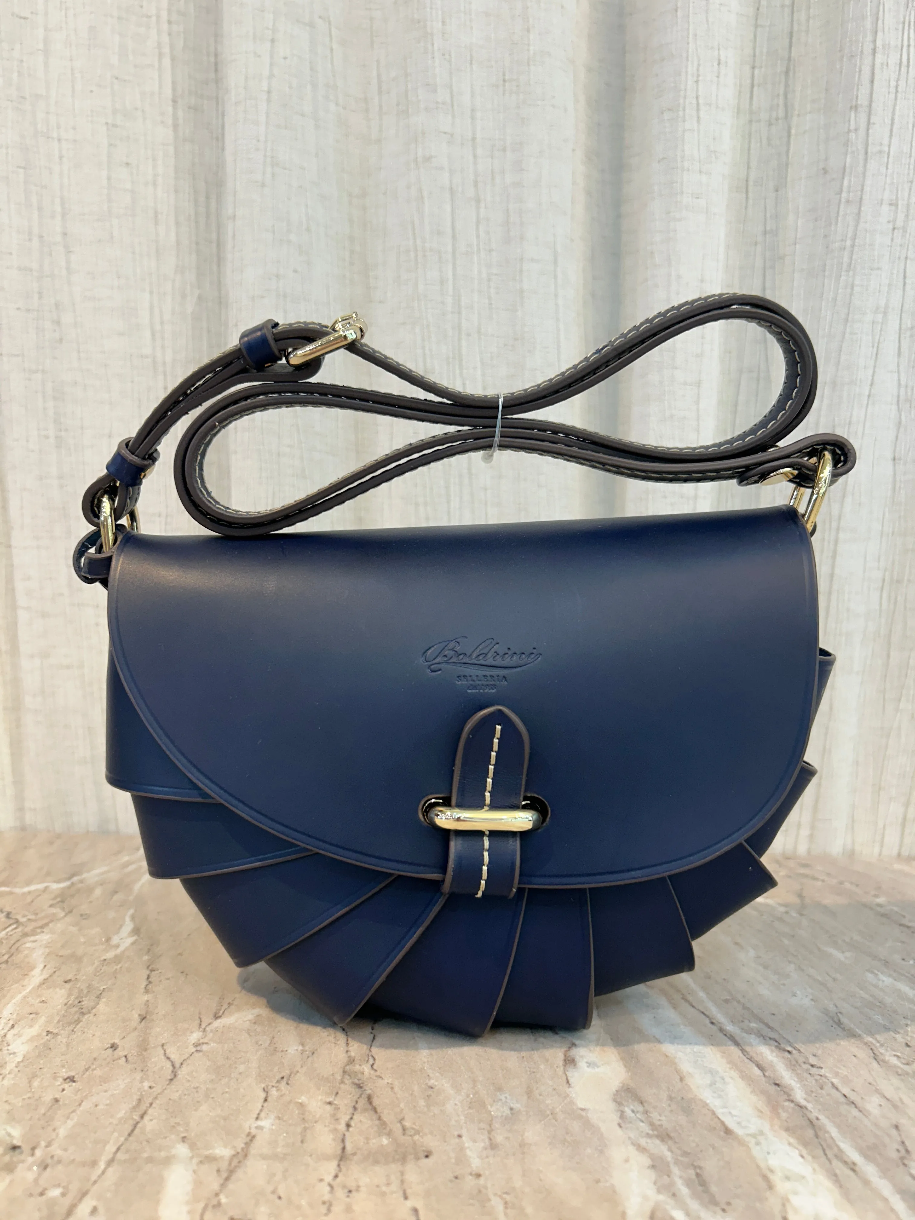 ADINA LEATHER PURSE - NOTTE