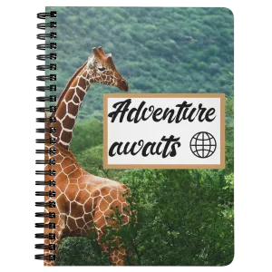 Adventure Awaits | Travel the World | Travel Journal | Travel Notebook