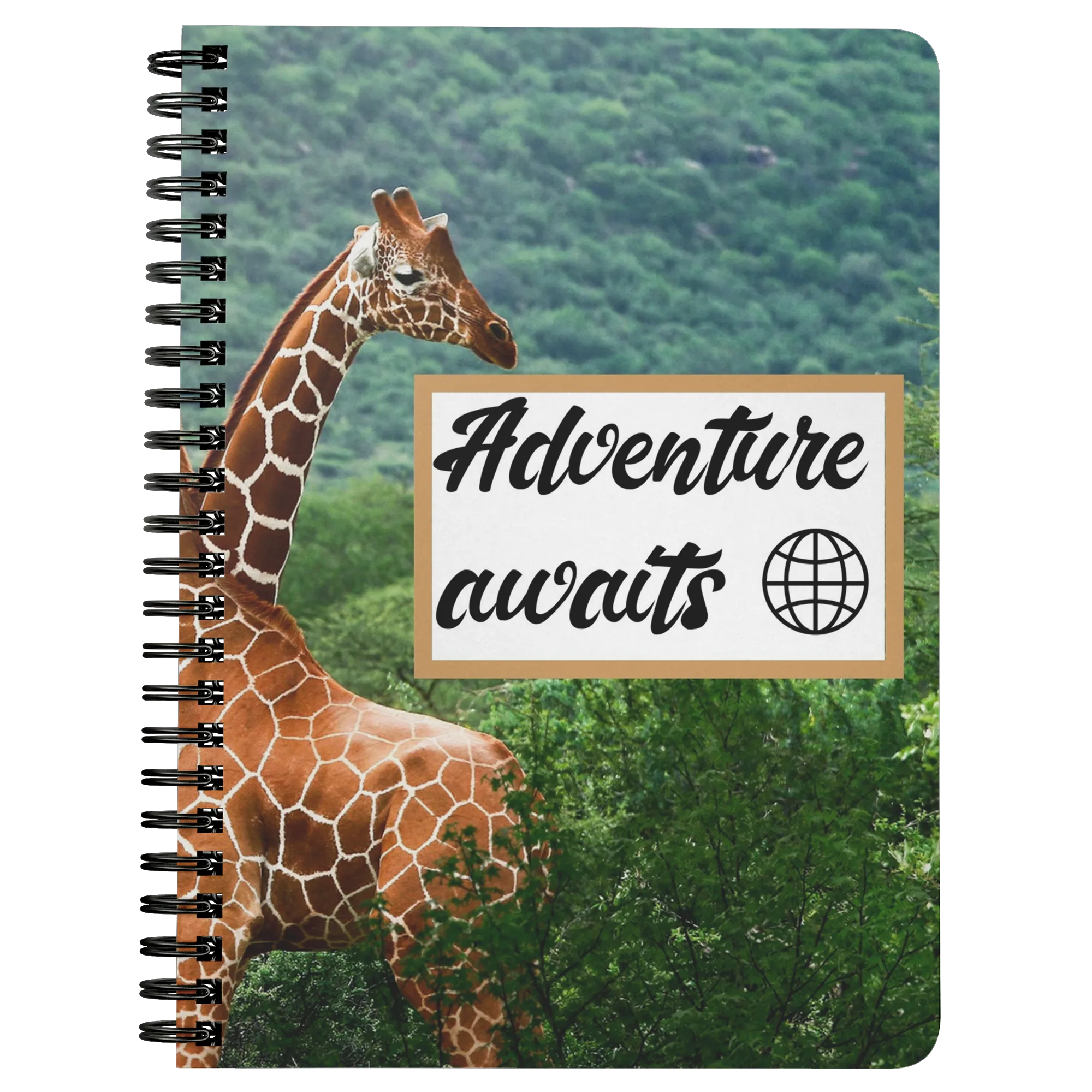 Adventure Awaits | Travel the World | Travel Journal | Travel Notebook