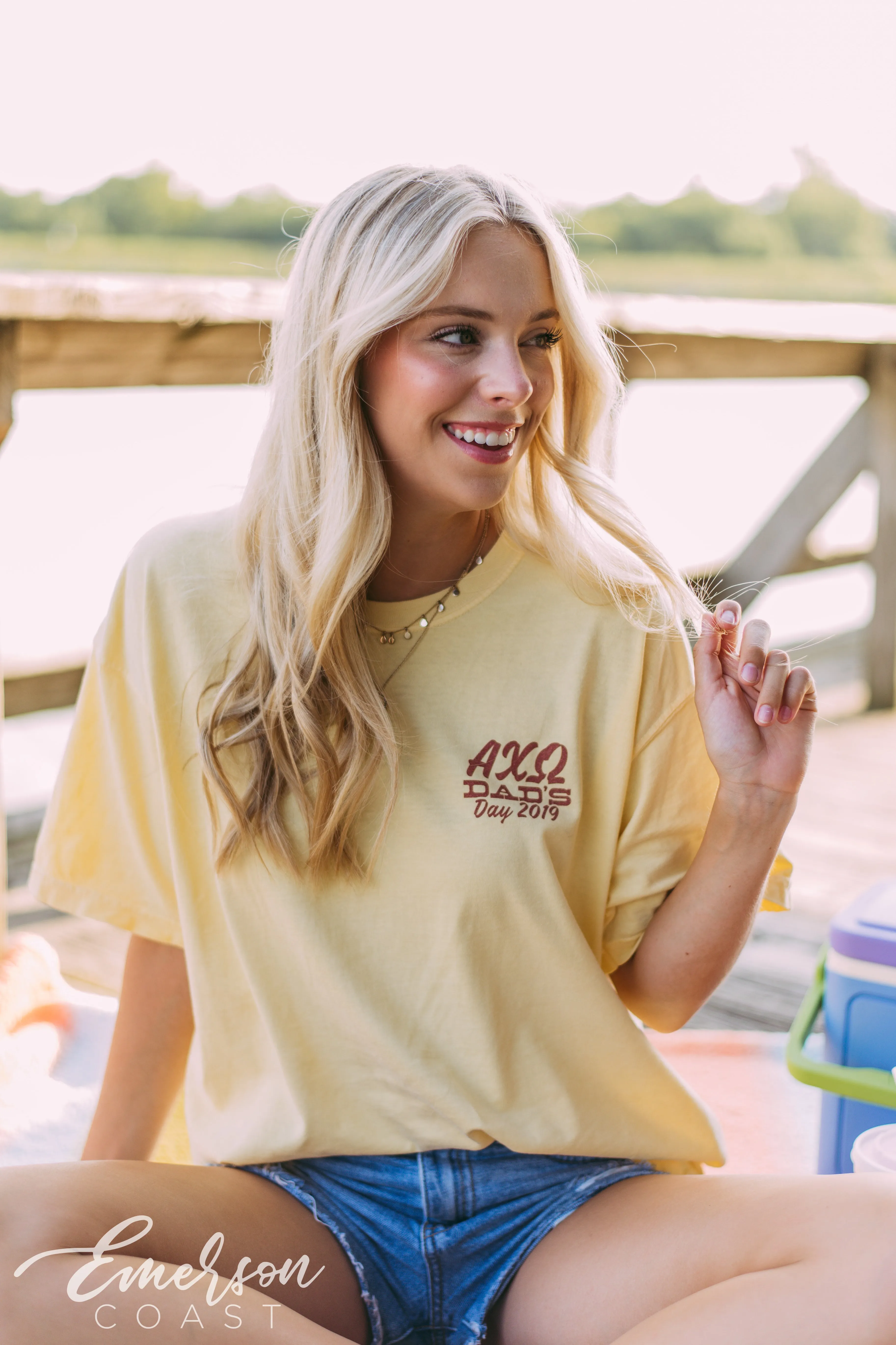 Alpha Chi Omega Dads Day Tee