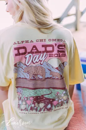 Alpha Chi Omega Dads Day Tee