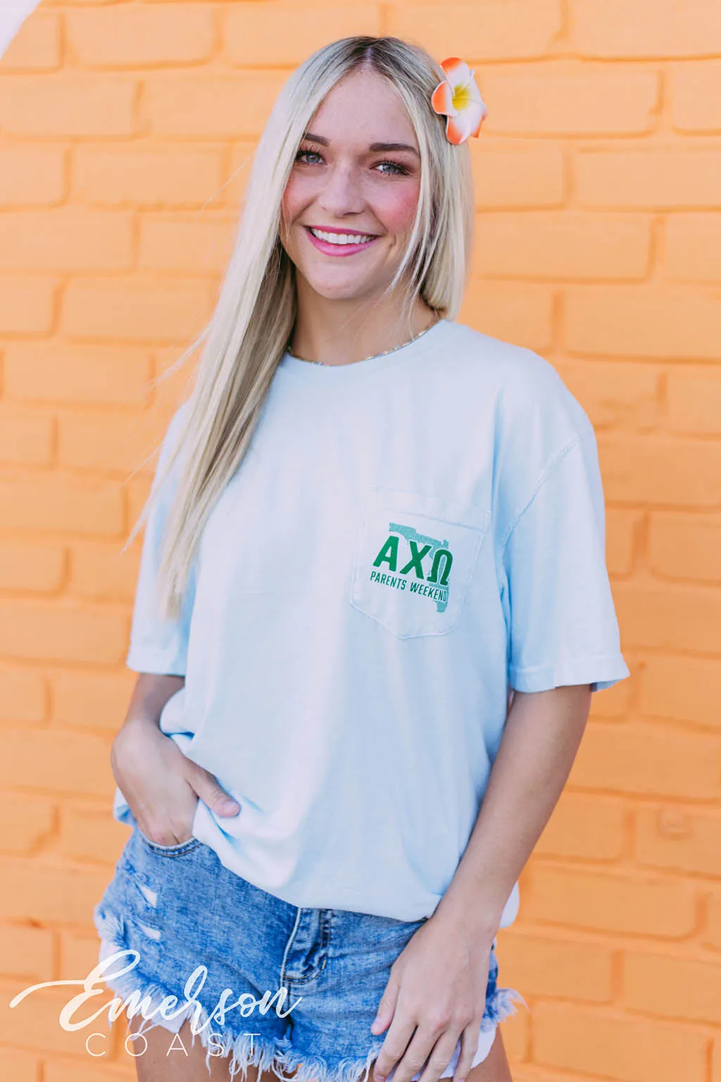 Alpha Chi Omega Florida Parents Weekend Tee