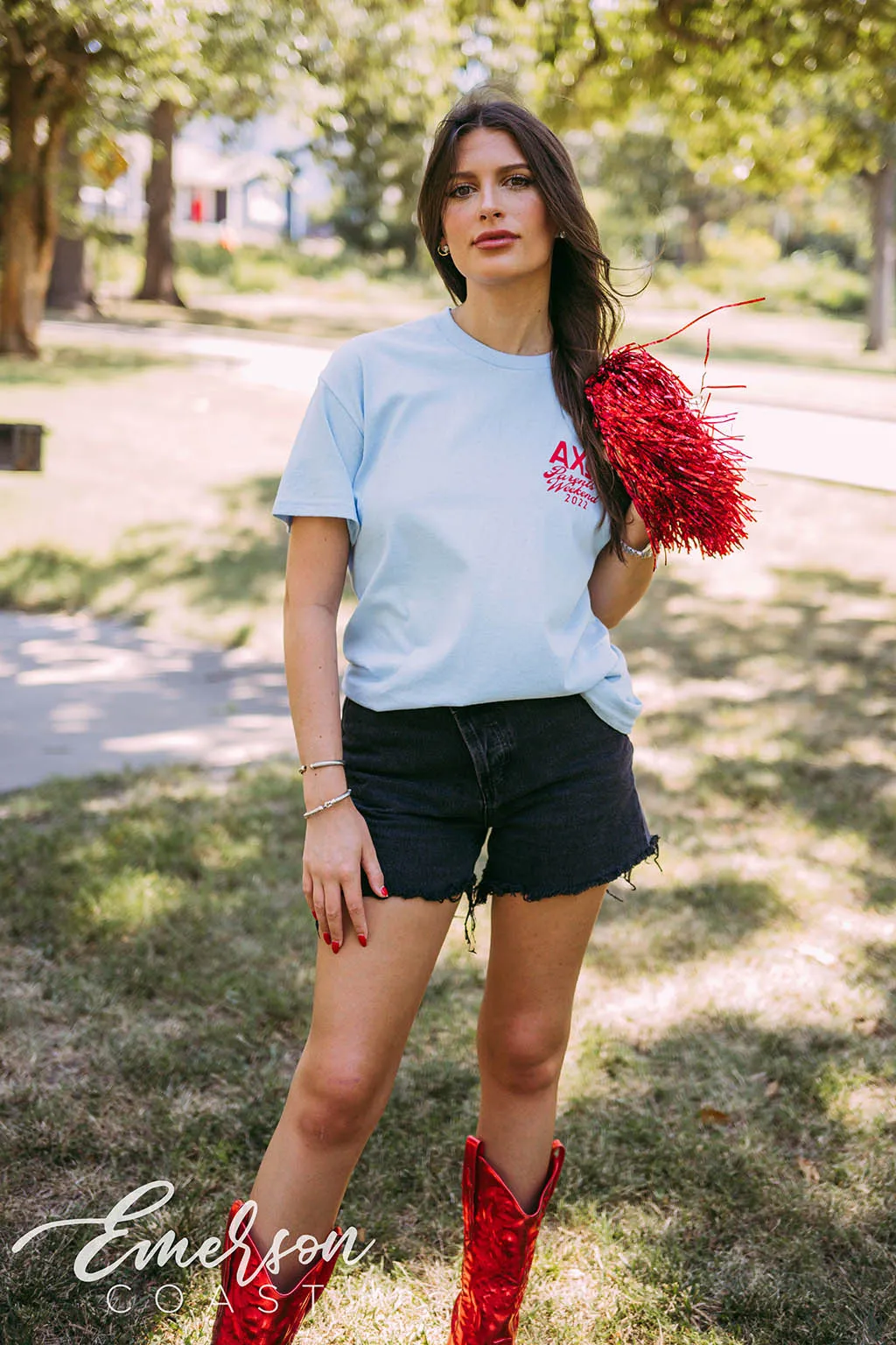 Alpha Chi Omega Greetings From Tampa Parents Weekend Tee