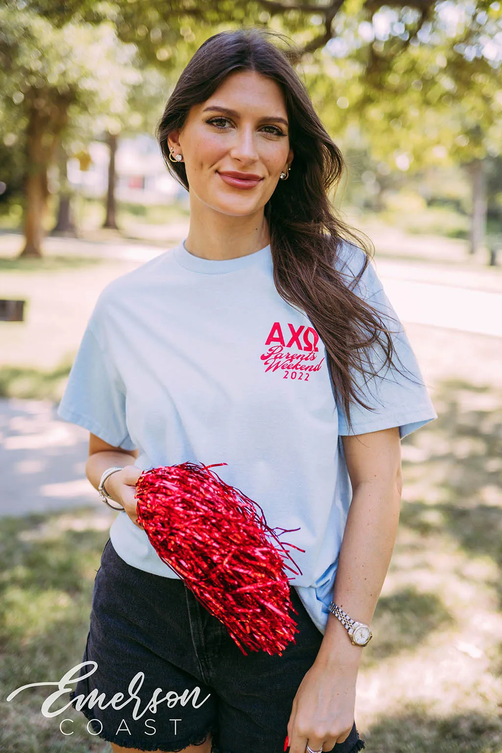 Alpha Chi Omega Greetings From Tampa Parents Weekend Tee