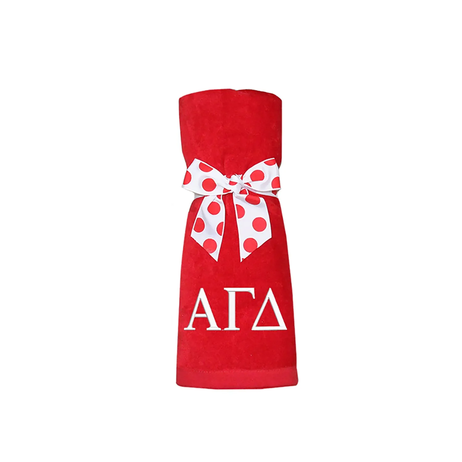 Alpha Gamma Delta Beach Towel