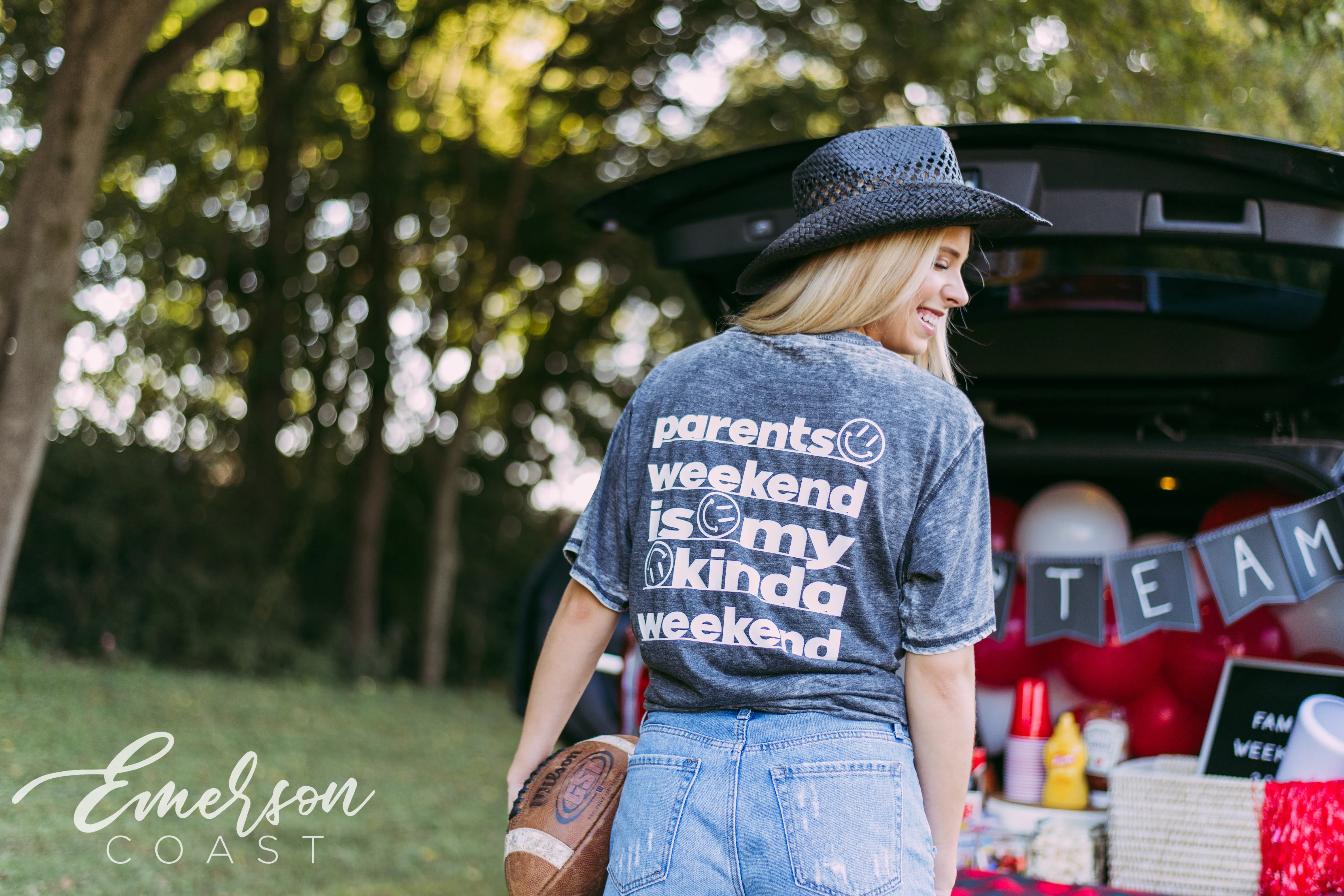 Alpha O Parents Weekend Acid Wash Tee