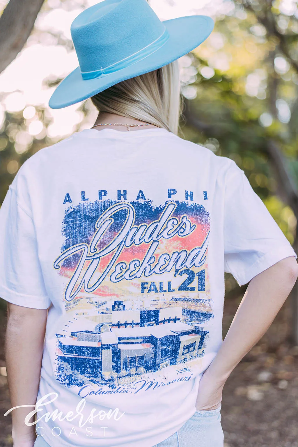 Alpha Phi Dude's Weekend Tee