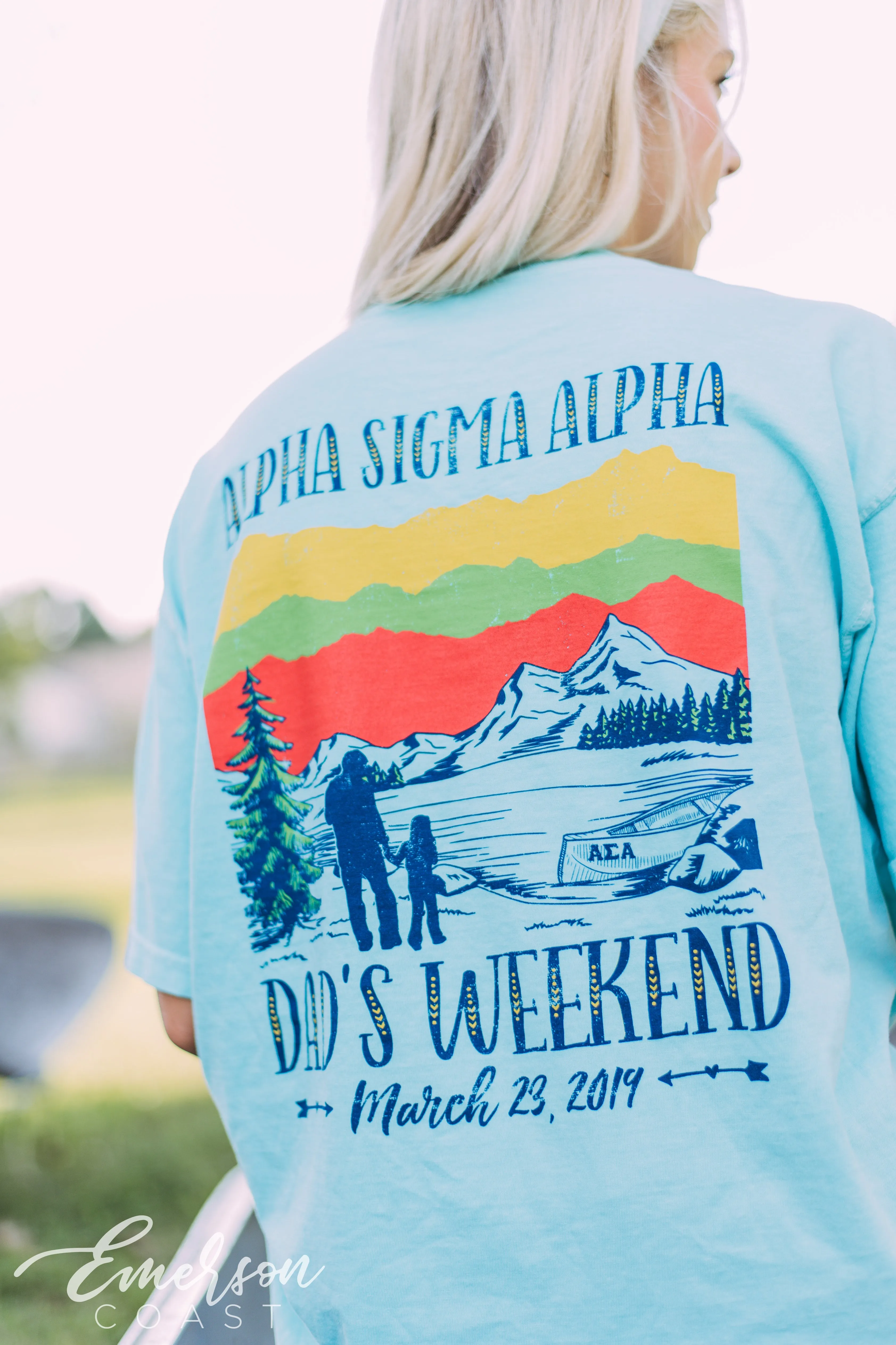 Alpha Sigma Alpha Dads Weekend Tee