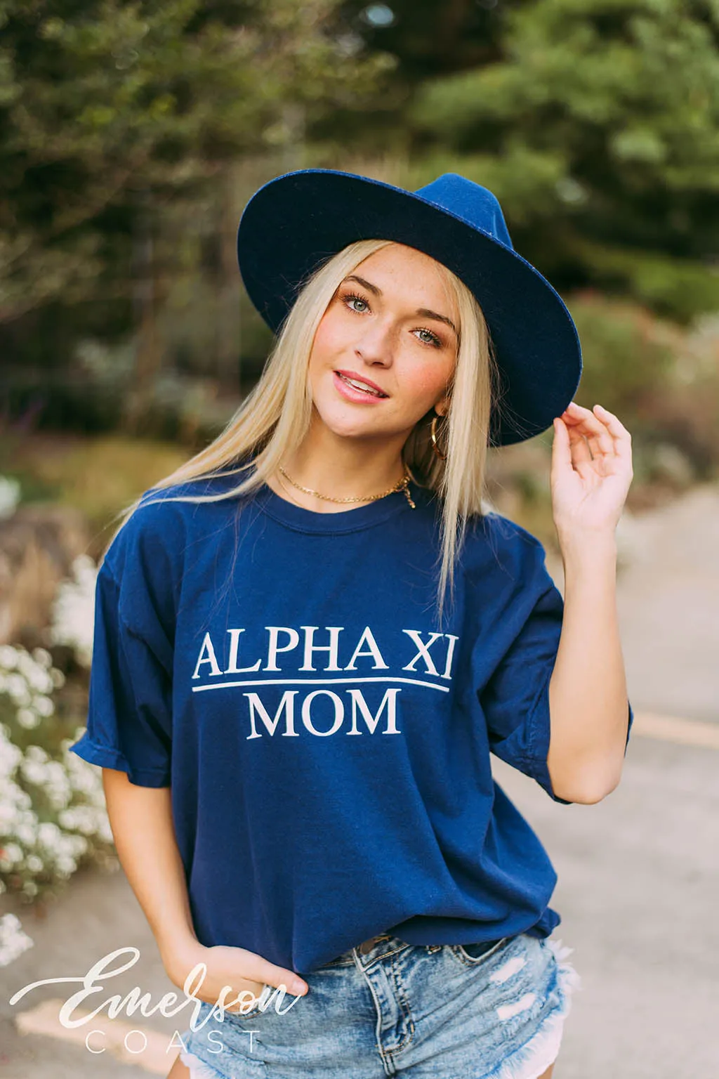 Alpha Xi Delta Simple Mom's Day Tee