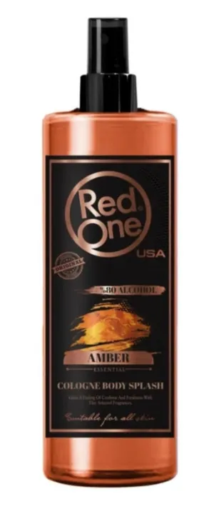 Amber After Shave Cologne body splash red one