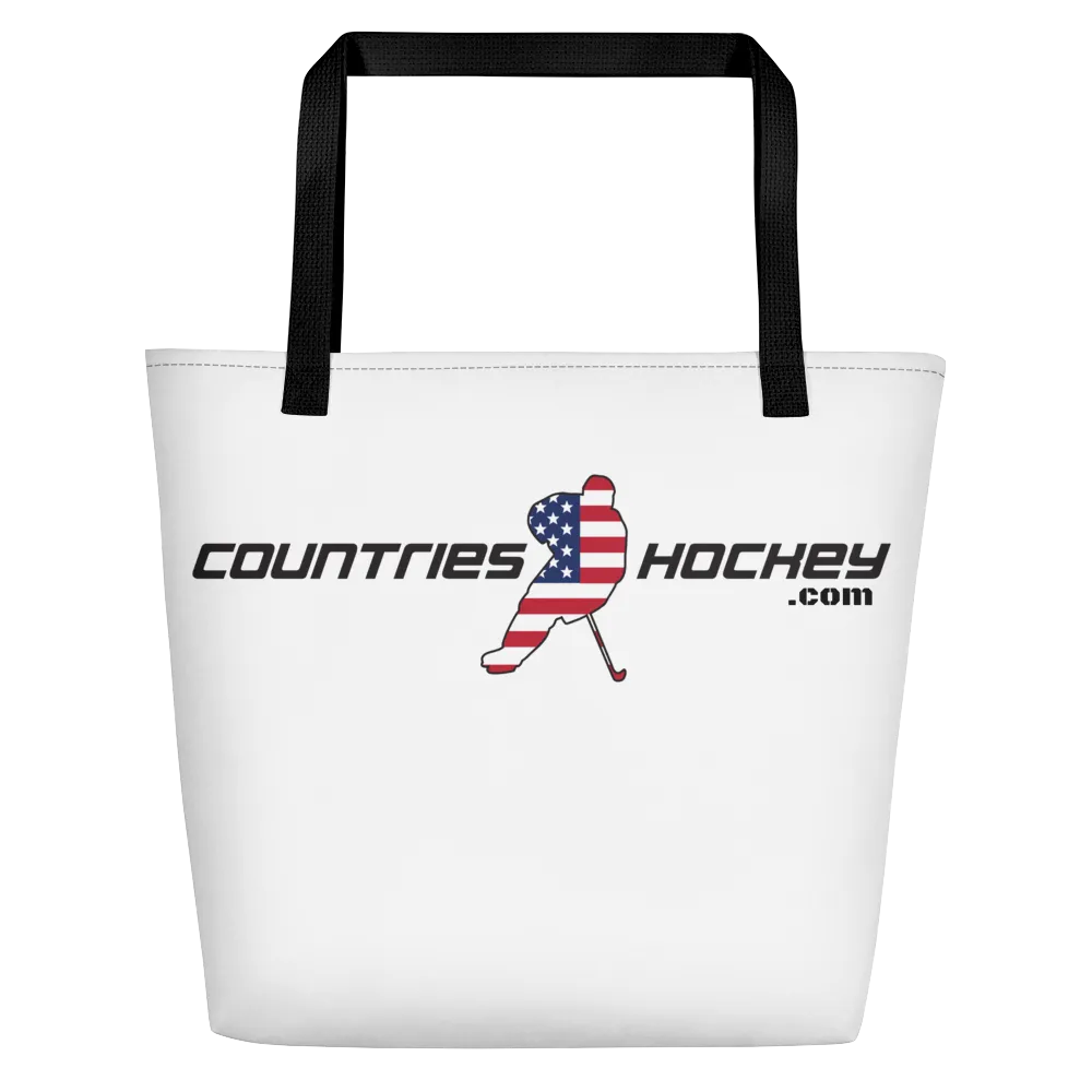 America Hockey & Lifestyle Beach Bag | by CountriesHockey.com