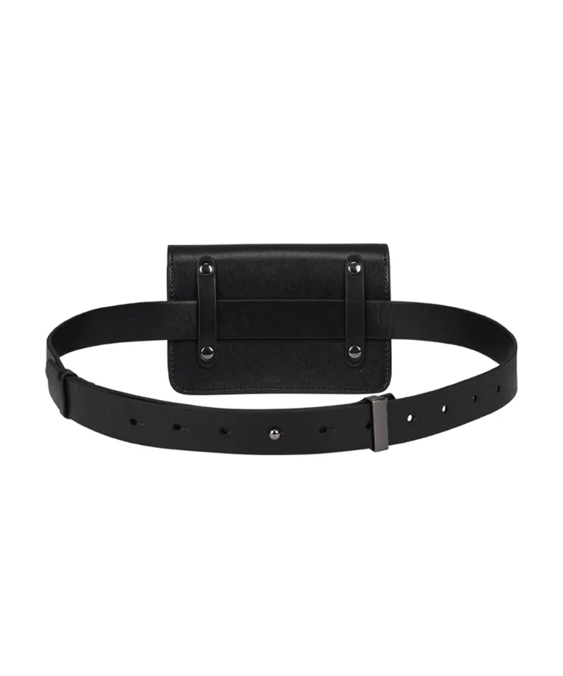 Anell Golf Flap Belt Bag - Black