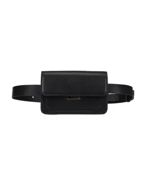 Anell Golf Flap Belt Bag - Black