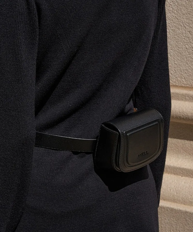 Anell Golf Tote Belt Bag - Black
