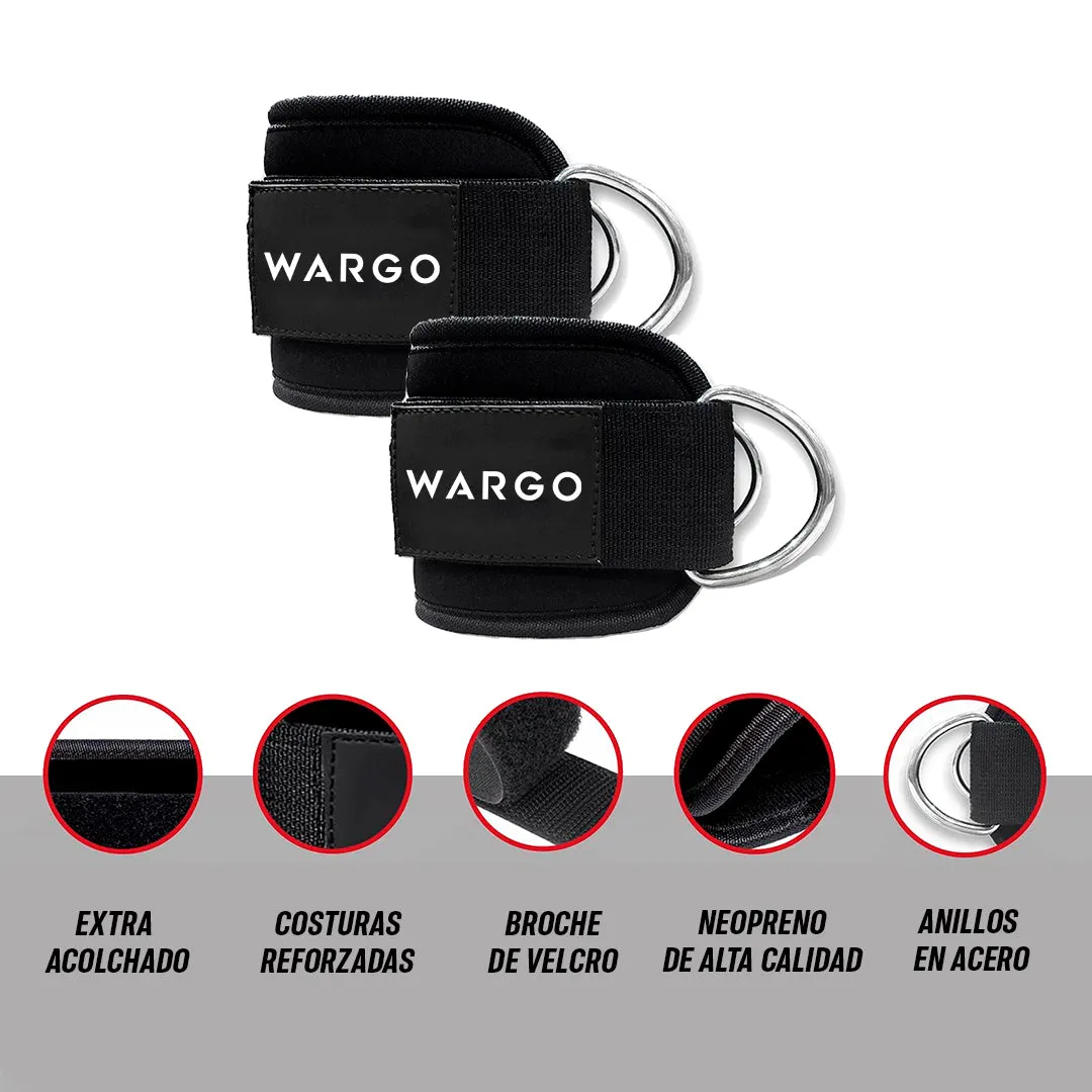 ANKLES PARA GYM - BLACK