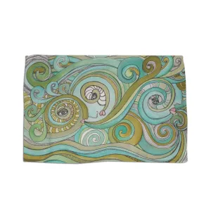 Area Rug 'Honeydew Ocean'