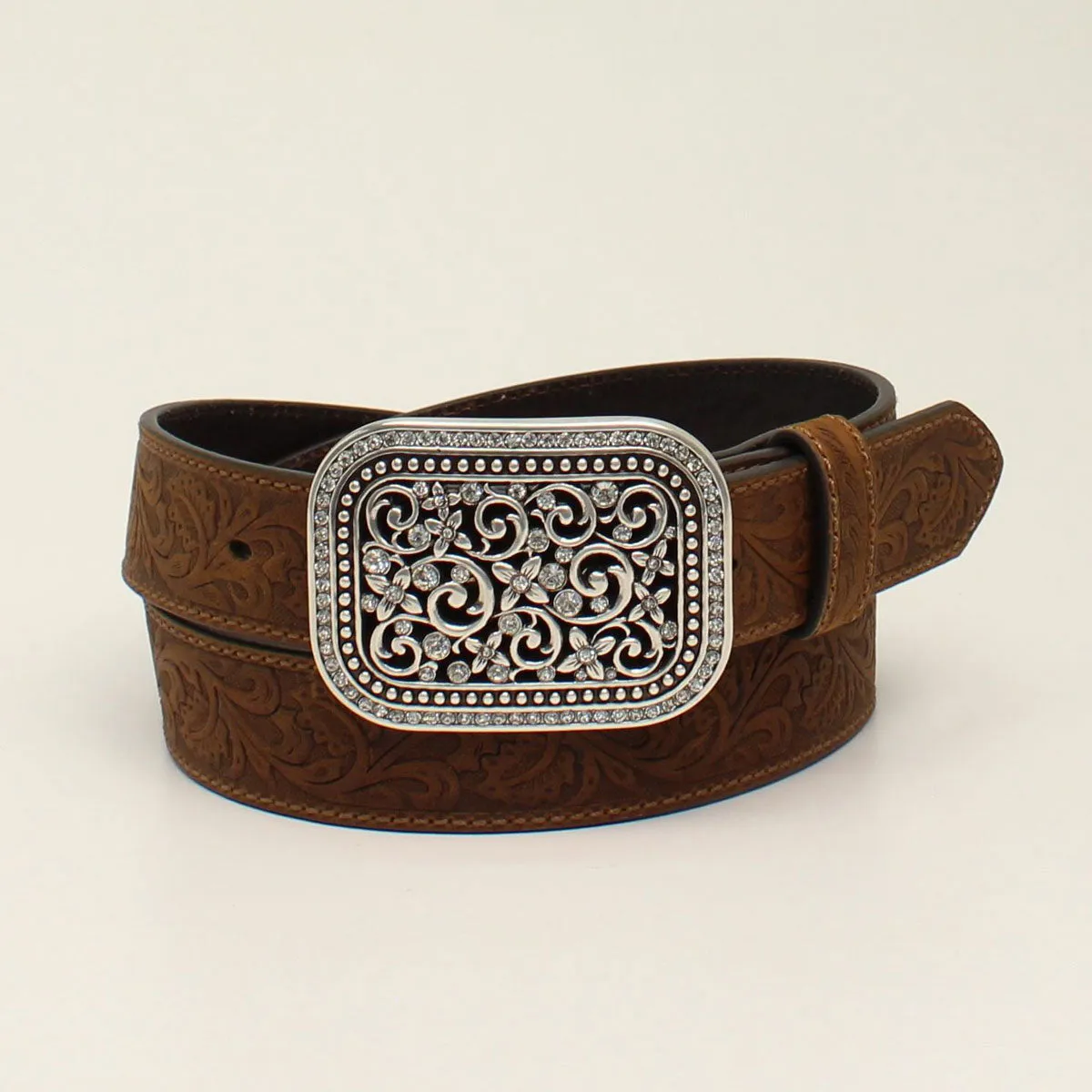 Ariat® Ladies Filagree Medium Brown Belt