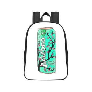 Arizona Green Tea Pattern Can Canvas Backpack