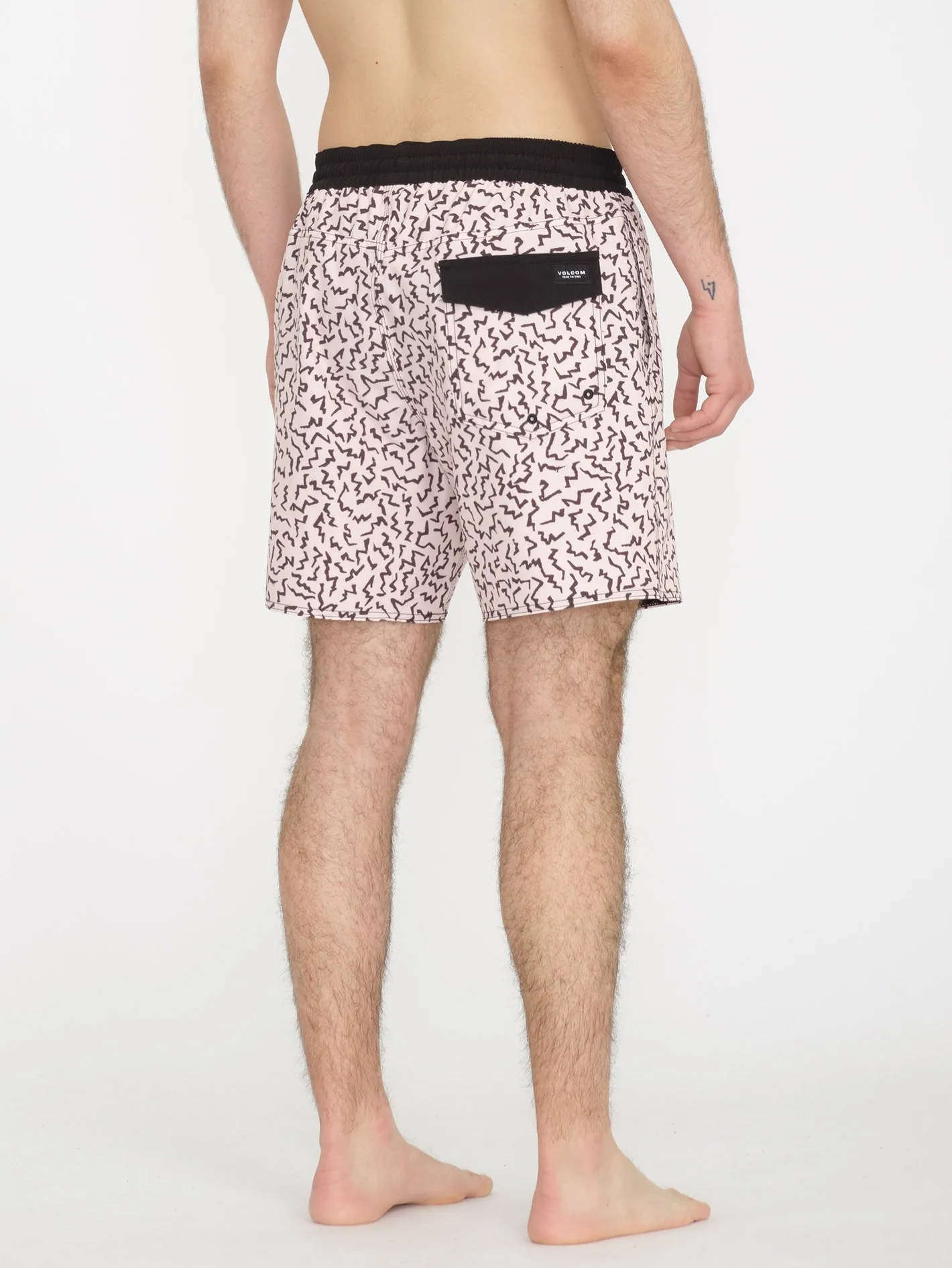 Asphalt Beach Trunk 17" Boardshort - LILAC ASH