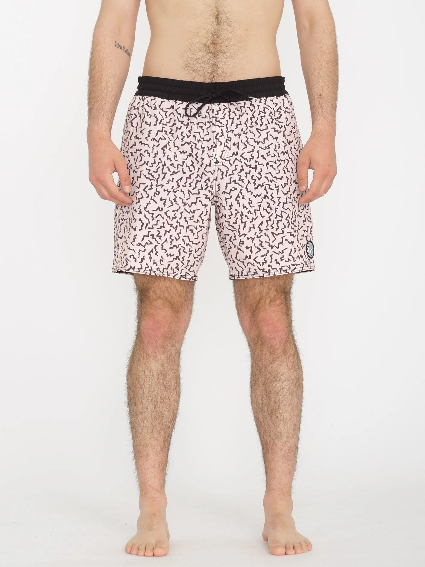 Asphalt Beach Trunk 17" Boardshort - LILAC ASH