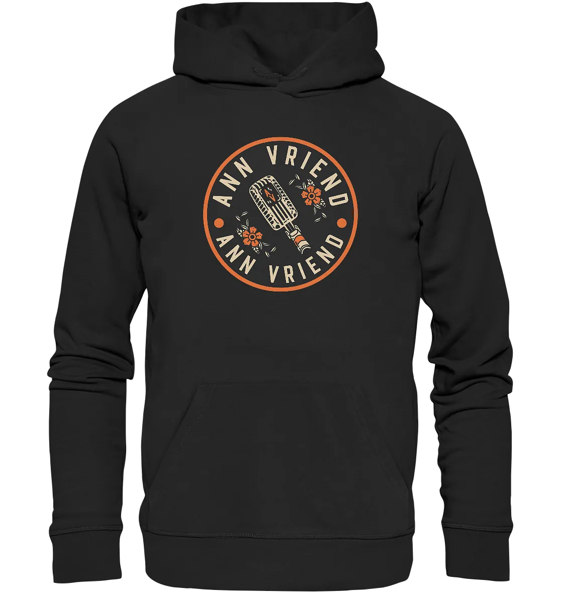 AV / Premium Unisex Hoodie with Microphone Logo
