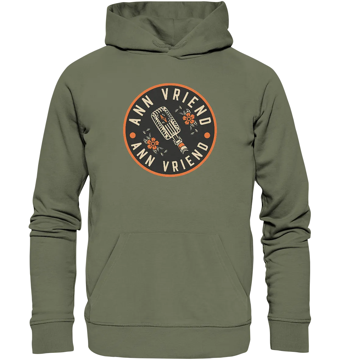 AV / Premium Unisex Hoodie with Microphone Logo