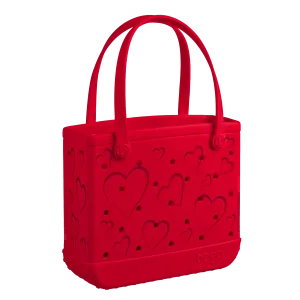 Baby Bogg® Bag - Conversation Hearts BRIGHT RED