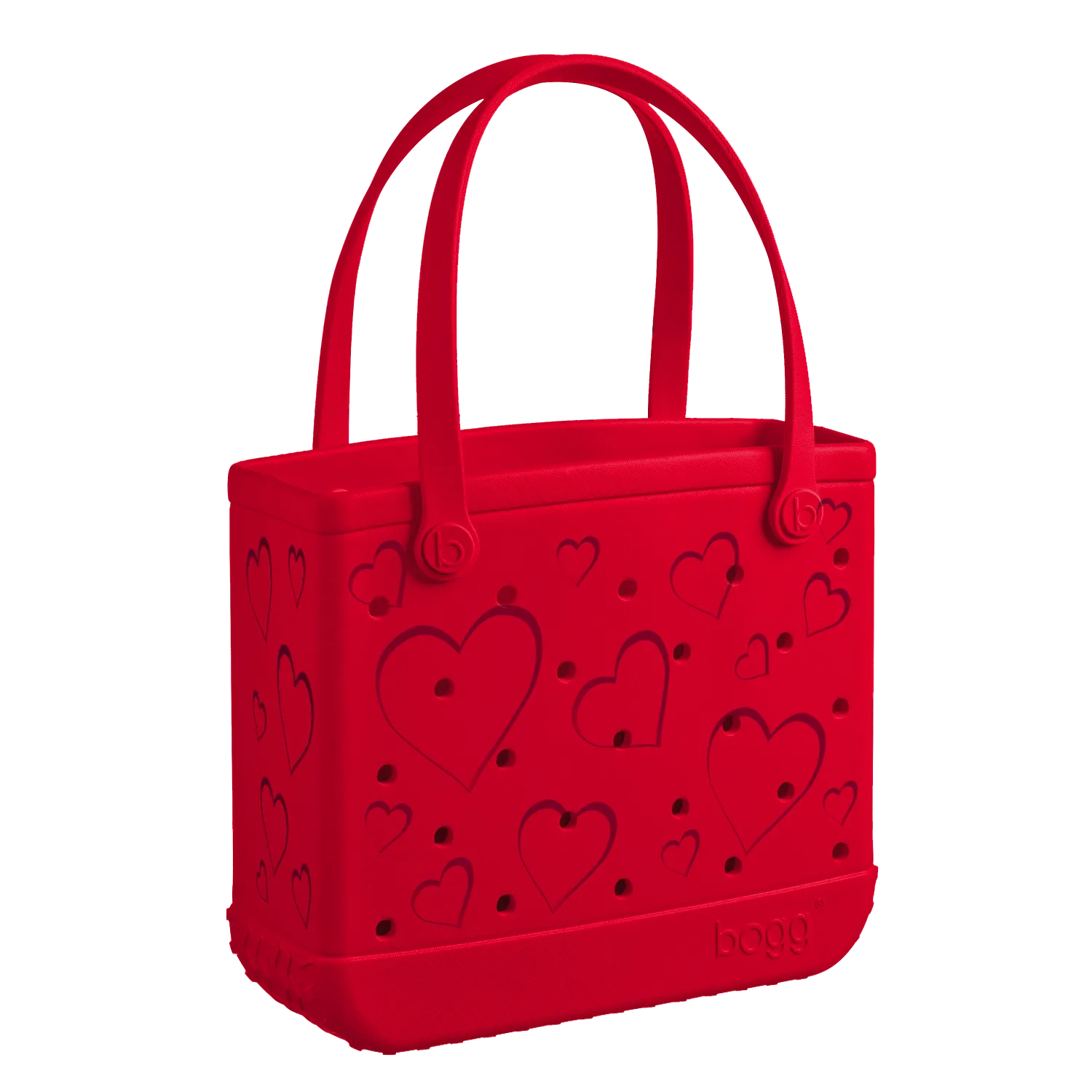 Baby Bogg® Bag - Conversation Hearts BRIGHT RED