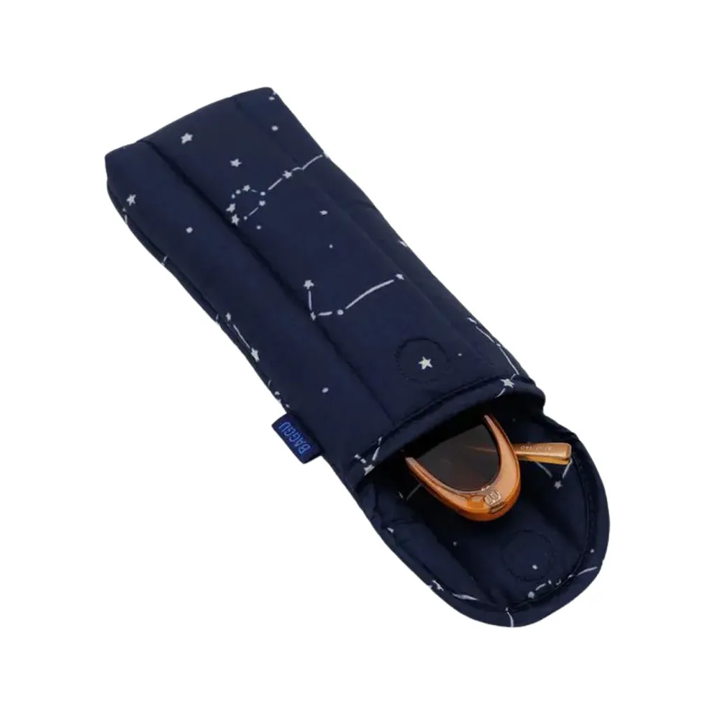 Baggu Puffy Glasses Sleeve, Constellation Midnight