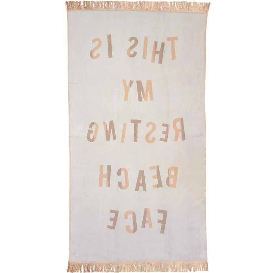 Bambury Beach Face Towel