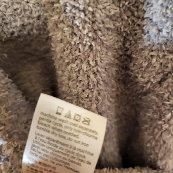 Barefoot Dreams Cozychic Cali Cardigan XL Beige
