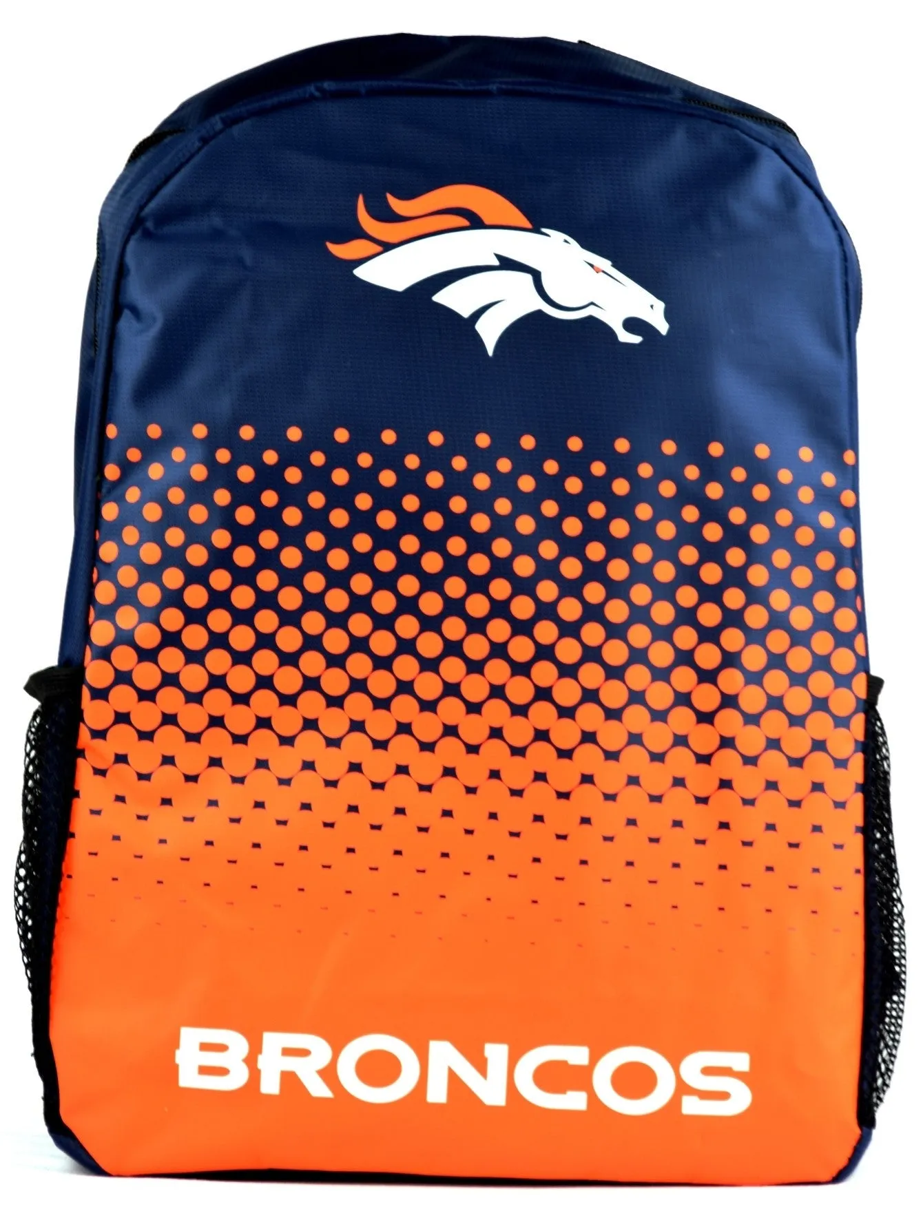 Batoh Forever Collectibles NFL FADE BACKPACK DENVER BRONCOS tmavomodrý/oranžový