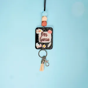 Be Kind Printed Shape Acrylic Lanyard