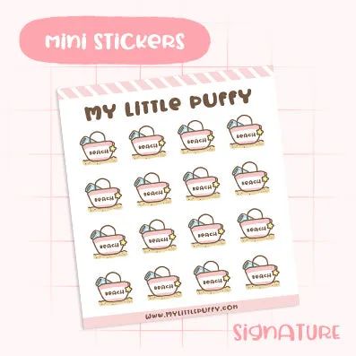Beach Bag Planner Sticker